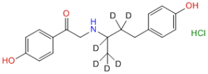 Ractopamine-d6 Ketone Hydrochloride