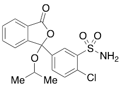 2-Chloro-5-(1-isopropoxy-3-oxo-1,3-dihydroisobenzofuran-1-yl)benzenesulfonamide