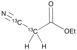 Ethyl Cyanoacetate-2,3-13C2