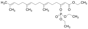 3-Diethoxyphosphoryloxy-7,11,15-trimethyl-hexadecatetra-2,6,10,14-enoic Acid, Ethyl Ester, (Mixture of Isomers)