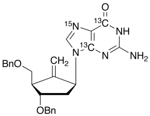 3’,5’-Di-O-benzyl Entecavir-13C2,15N
