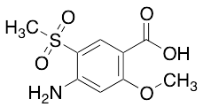 4-Amino-2-methoxy-5-(methylsulfonyl)benzoic Acid