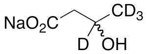 rac 3-Hydroxybutyric Acid-d4  Sodium Salt