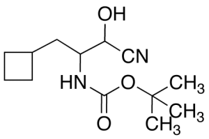 N-[2-Cyano-1-(cyclobutylmethyl)-2-hydroxyethyl]-carbamic Acid 1,1-Dimethylethyl Ester