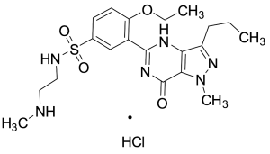 Des(methypiperazinyl) (N’-Methyl)ethylenediamino Sildenafil Hydrochloride