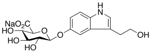 5-Hydroxy Tryptophol Beta-D-Glucuronide Sodium Salt