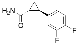 (1R,2R)-2-(3,4-Difluorophenyl)cyclopropanecarboxamide