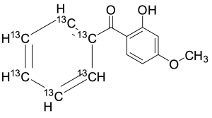 Oxybenzone-(phenyl-13C6)