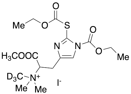 N(Im)-Ethoxycarbonyl-S-ethoxycarbonyl L-Ergothioneine Methyl Ester Iodide-D3