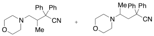 Methyl-Alpha,Alpha-diphenyl-4-morpholinebutyronitrile(Regioisomer Mixture)