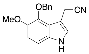 5-Methoxy-4-(phenylmethoxy)-1H-indole-3-acetonitrile