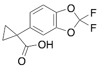 1-(2,2-Difluorobenzo[1,3]dioxol-5-yl)cyclopropanecarboxylic Acid