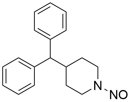 4-(Diphenylmethyl)-1-nitrosopiperidine