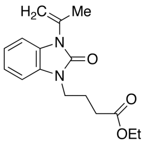 3-Isopropenyl-2-oxo-1-benzimidazolinebutyric Acid Ethyl Ester