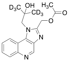 (1-(2-Hydroxy-2-methylpropyl)-1H-imidazo[4,5-c]quinolin-2-yl)methyl Acetate-d6