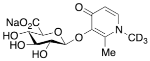 Deferiprone-d3 3-O-Beta-D-Glucuronide Sodium Salt