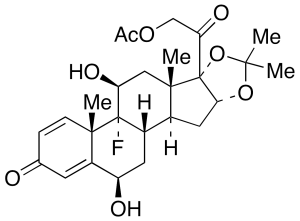 6Beta-Hydroxy 21-(Acetyloxy) Triamcinolone Acetonide