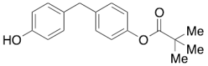 4-(4-Hydroxybenzyl)phenyl Pivalate
