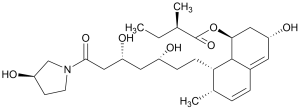 Pravastatin (3R)-Hydroxy-pyrrolidinamide (>90%)