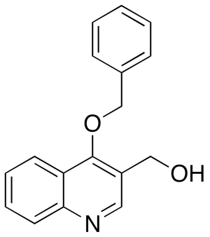 4-Hydroxy-3-quinolinemethanol Benzyl Ether