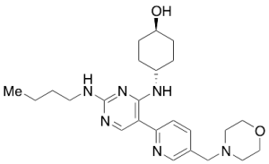 (1r,4r)-4-((2-(Butylamino)-5-(5-(morpholinomethyl)pyridin-2-yl)pyrimidin-4-yl)amino)cyclohexanol