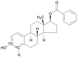 Estradiol-13C2 17-Benzoate