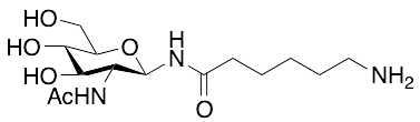 2-Acetamido-N-(e-aminocaproyl)-2-deoxy-Beta-D-glucopyranosylamine