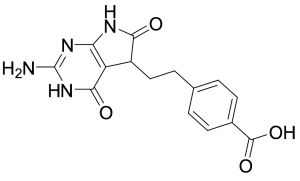 4-[2-(2-Amino-4,5,6,7-tetrahydro-4,6-dioxo-3H-pyrrolo[2,3-d]pyrimidin-5-yl)ethyl]benzoic Acid