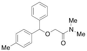 N,N-Dimethyl-2-[phenyl(4-tolyl)methoxy]acetamide