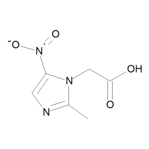 2-Methyl-5-nitroimidazole-1-acetic Acid