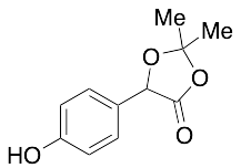 5-(4-Hydroxyphenyl)-2,2-dimethyl-1,3-dioxolan-4-one