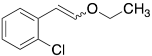 2-(o-Chlorophenyl)-1-ethoxylethylene (cis trans mixture)