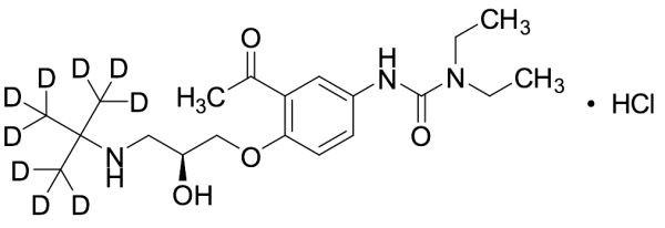 (S)-(-)-Celiprolol-d9 Hydrochloride