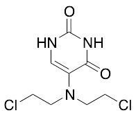 5-[Bis(2-chloroethyl)amino]pyrimidine-2,4-diol