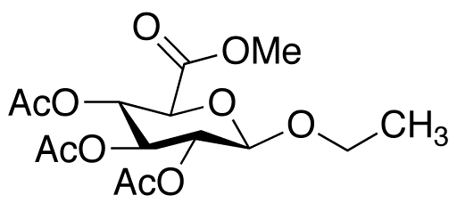 Ethyl 2,3,4-Tri-O-acetyl-Beta-D-glucuronide, Methyl Ester
