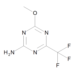 4-Methoxy-6-(trifluoromethyl)-1,3,5-triazin-2-amine