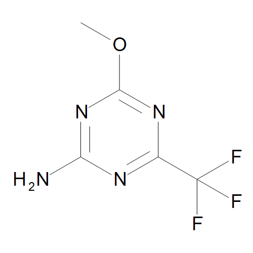 4-Methoxy-6-(trifluoromethyl)-1,3,5-triazin-2-amine