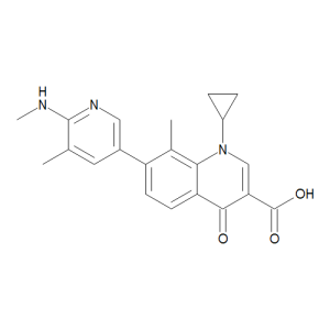 Ozenoxacin, >90%