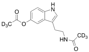 N-[2-[5-(Acetyloxy)-1H-indol-3-yl]ethyl]acetamide-D6