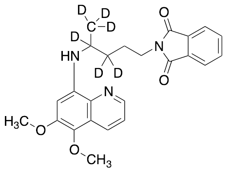 2-(4-((5,6-Dimethoxyquinolin-8-yl)amino)pentyl)isoindoline-1,3-dione-d6
