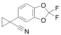 1-(2,2-Difluorobenzo[d][1,3]dioxol-5-yl)cyclopropanecarbonitrile