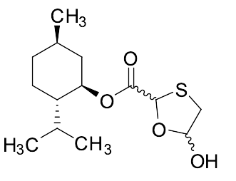 (1R,2S,5R)-Menthol-hydroxy-[1,3]-oxathiolane-carboxylate (Mixture of diastereomers)