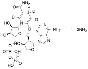 Beta-NADH-d4 (d4-major) Diammonium Salt
