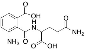 3-Amino-N-(3-carbamoyl-1-carboxypropyl)phthalamic Acid