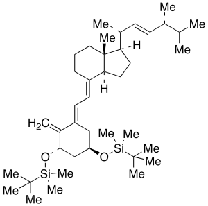 (3S)-1,3-Bis-O-(tert-Butyldimethylsilyl)-3-hydroxy-5,6-trans-vitamin D2