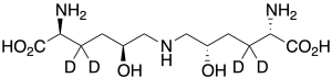 (5S,5’S)-Dihydroxy Lysinonorleucine-d4