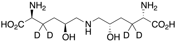 (5S,5’S)-Dihydroxy Lysinonorleucine-d4