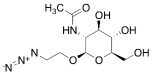 2-Azidoethyl 2-Acetamido-2-deoxy-b-D-glucopyranoside