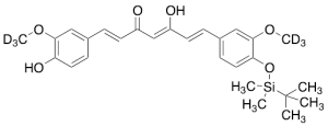 O-tert-Butyl-dimethylsilyl Curcumin-d6