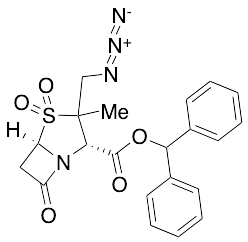 (2S,5R)-3-(Azidomethyl)-3-methyl-7-oxo-4,4-dioxide-4-thia-1-azabicyclo[3.2.0]heptane-2-carboxylic Acid Diphenylmethyl Ester